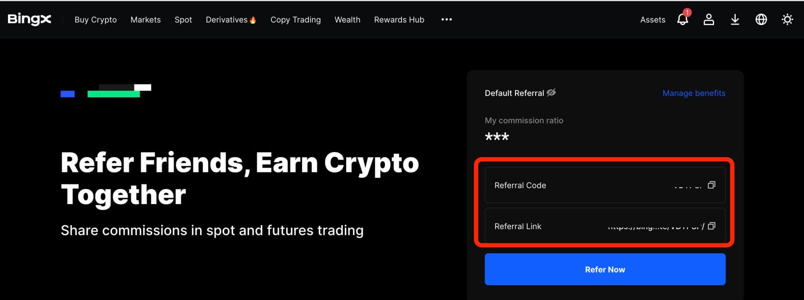 BingX Referral Programs Promotion - Up to 45% Commission BingX Referral Programs Promotion - Up to 45% Commission