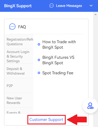 How to Contact BingX Support How to Contact BingX Support