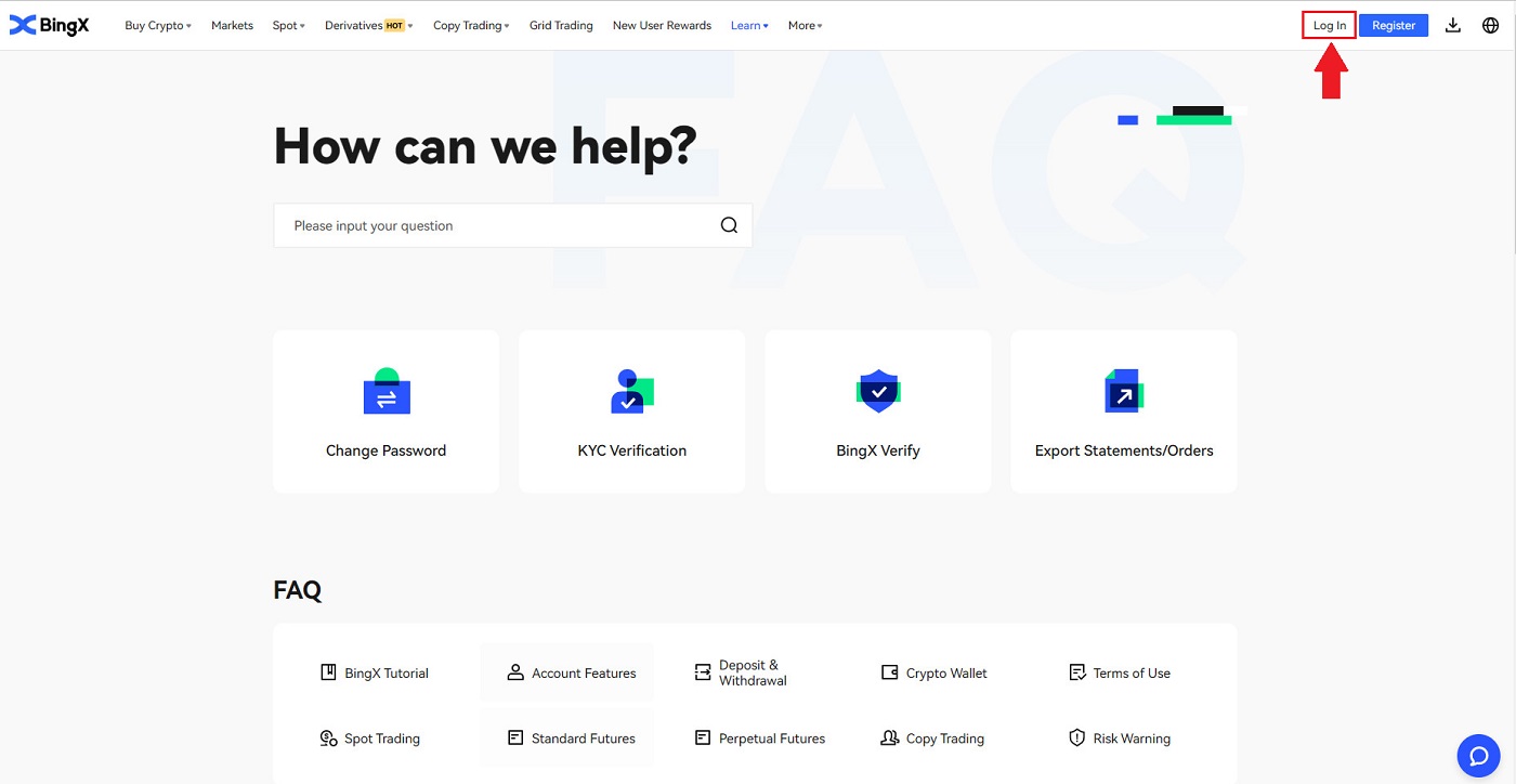 How to Log In and Deposit Money on BingX How to Log In and Deposit Money on BingX