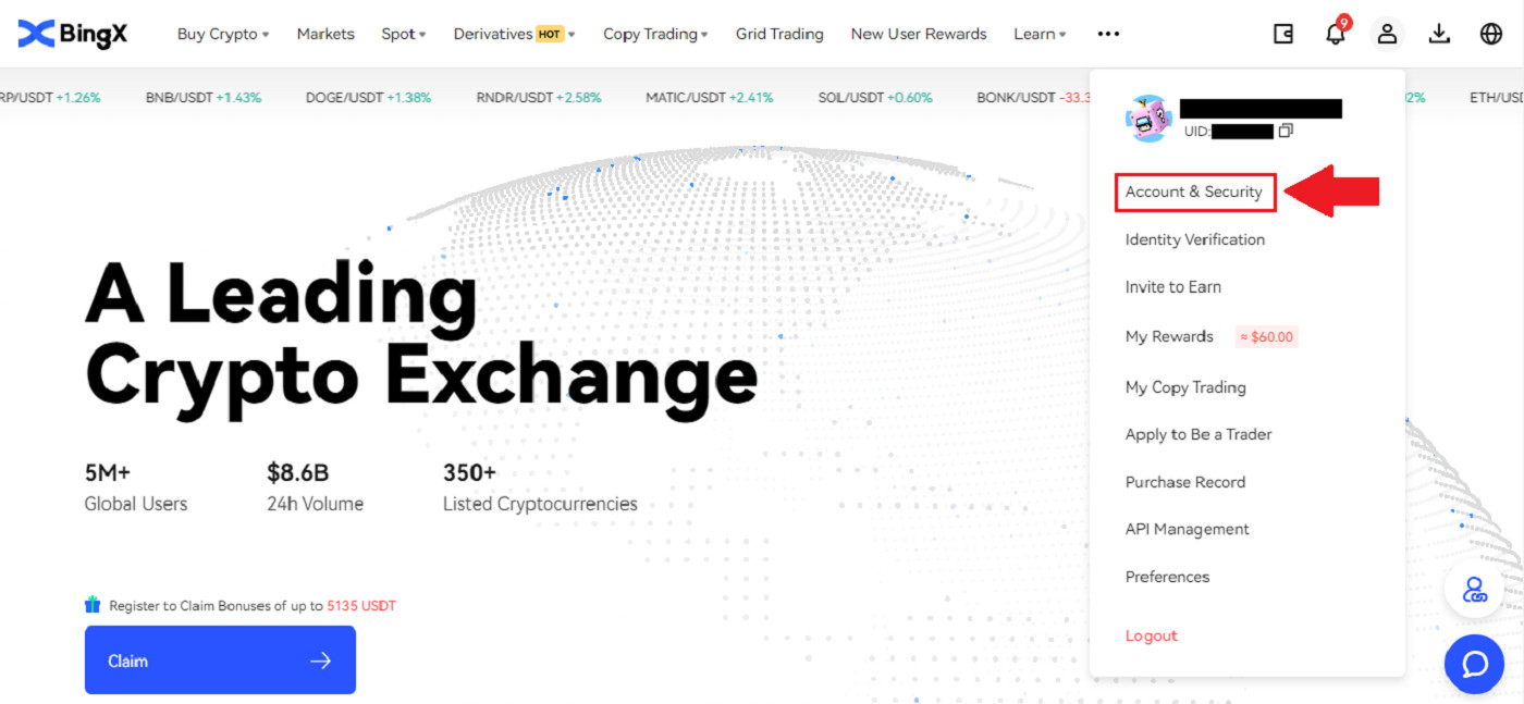 How to Log In and Verify Account on BingX How to Log In and Verify Account on BingX