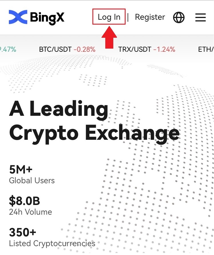 How to Login and start Trading Crypto on BingX How to Login and start Trading Crypto on BingX