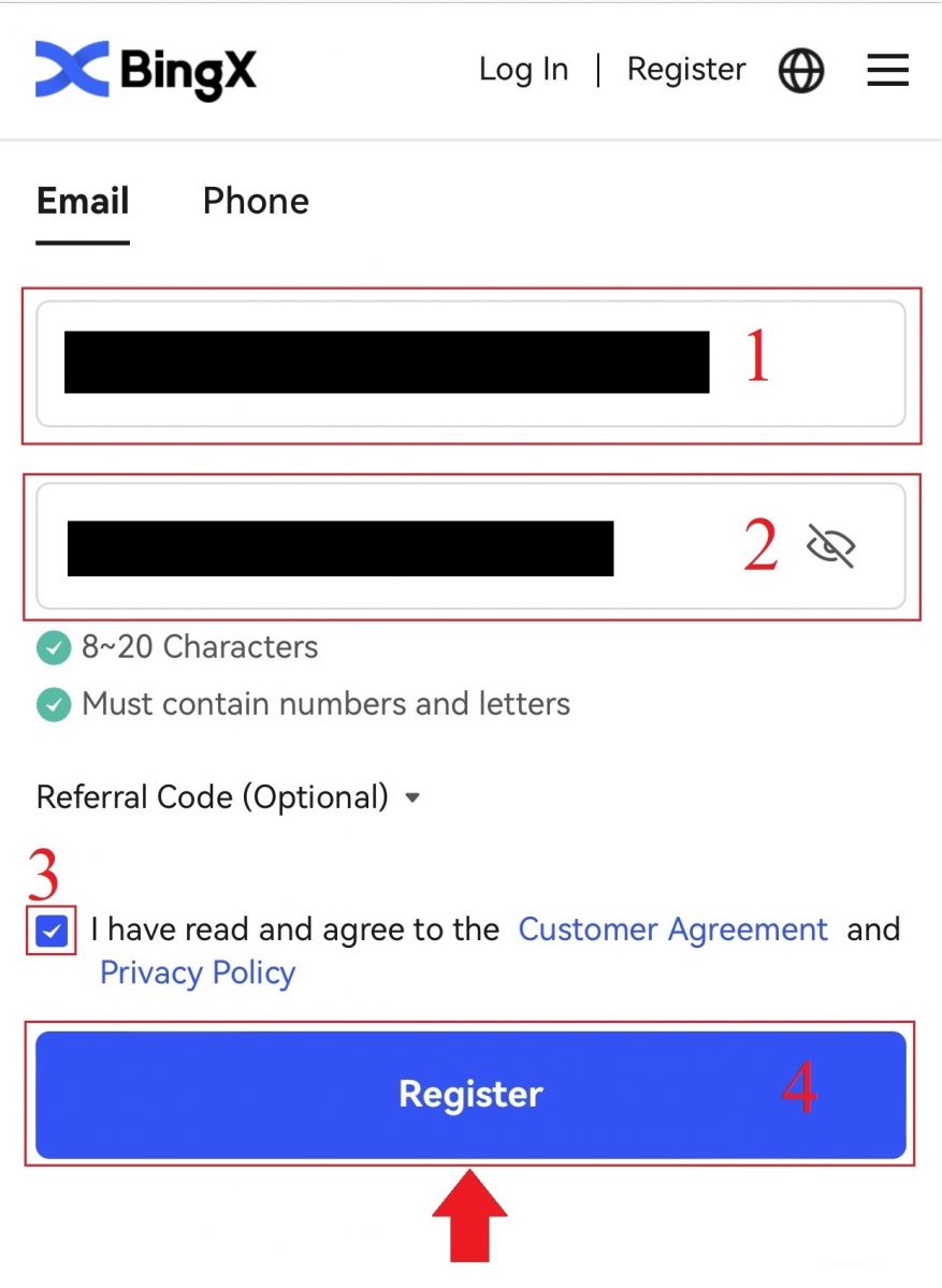 How to Register and Log In Account on BingX How to Register and Log In Account on BingX